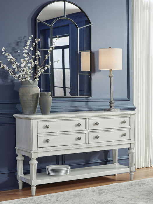 Montelaine - Antique White - Dining Room Server - Premium Servers from Benchcraft® - Just $728! Shop now at Furniture Wholesale Plus  We are the best furniture store in Nashville, Hendersonville, Goodlettsville, Madison, Antioch, Mount Juliet, Lebanon, Gallatin, Springfield, Murfreesboro, Franklin, Brentwood