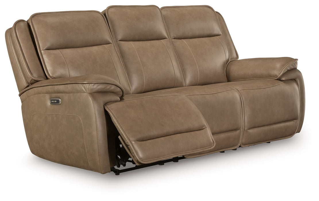 Glencroft - Power Reclining Sofa With Adjustable Headrest - Sahara – Reclining Sofas by Signature Design by Ashley® at Furniture Wholesale Plus , Nashville furniture store