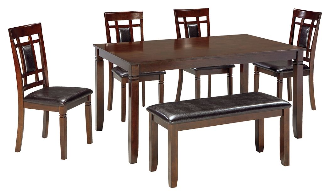 Bennox - Dining Room Table Set (Set of 6) - Brown – 6 Piece Dining Room Sets by Signature Design by Ashley® at Furniture Wholesale Plus , Nashville furniture store