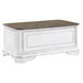 Magnolia Manor - Storage Trunk - Antique White – Storage Trunks by Liberty Furniture at Furniture Wholesale Plus , Nashville furniture store