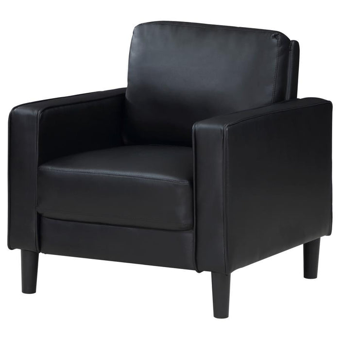 Ruth - Upholstered Track Arm Accent Chair – Arm Chairs by Coaster Fine Furniture at Furniture Wholesale Plus , Nashville furniture store