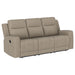 Brentwood - Upholstered Motion Reclining Sofa – Reclining Sofas by Coaster Fine Furniture at Furniture Wholesale Plus , Nashville furniture store