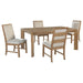 Bruner - Rectangular Dining Set – 5 Piece Dining Room Sets by Coaster Fine Furniture at Furniture Wholesale Plus , Nashville furniture store