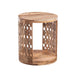 Brinley - Round End Table - Light Brown – End Tables by Steve Silver Furniture at Furniture Wholesale Plus , Nashville furniture store
