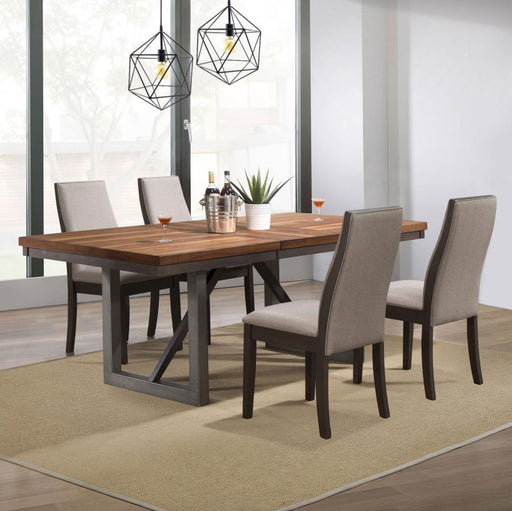 Spring Creek - Dining Table Set - Premium 5 Piece Dining Room Sets from CoasterEssence - Just $1379! Shop now at Furniture Wholesale Plus  We are the best furniture store in Nashville, Hendersonville, Goodlettsville, Madison, Antioch, Mount Juliet, Lebanon, Gallatin, Springfield, Murfreesboro, Franklin, Brentwood