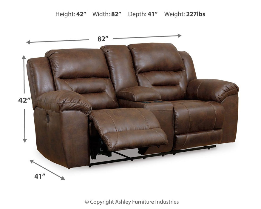 Stoneland - Power Reclining Loveseat – Reclining Loveseats by Signature Design by Ashley® at Furniture Wholesale Plus , Nashville furniture store