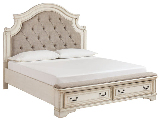 Realyn - Storage Bed - Premium Upholstered Beds from Signature Design by Ashley® - Just $1128! Shop now at Furniture Wholesale Plus  We are the best furniture store in Nashville, Hendersonville, Goodlettsville, Madison, Antioch, Mount Juliet, Lebanon, Gallatin, Springfield, Murfreesboro, Franklin, Brentwood