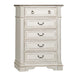 Abbey Park - 5 Drawer Chest - Antique White – Accent Chests by Liberty Furniture at Furniture Wholesale Plus , Nashville furniture store