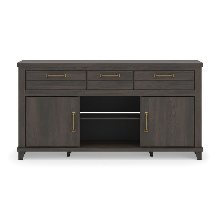Brazen Valley - TV Stand With Fireplace Option – TV Stands by Signature Design by Ashley® at Furniture Wholesale Plus , Nashville furniture store