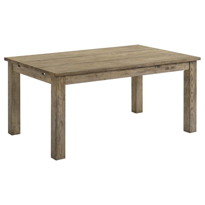 Cardova - 87" Solid Wood Extension Dining Table - Vineyard Oak – Dining Tables with Extensions by Coaster Fine Furniture at Furniture Wholesale Plus , Nashville furniture store