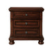 Kingston - Nightstand With Power - Walnut – Nightstands w/ Charging Stations by Elements International at Furniture Wholesale Plus , Nashville furniture store