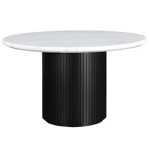 Colvin - Round Dining Table With Marble Top – Dining Tables by Steve Silver Furniture at Furniture Wholesale Plus , Nashville furniture store