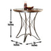 Adele - Counter Height Dining Set – 3 Piece Dining Room Sets by Steve Silver Furniture at Furniture Wholesale Plus , Nashville furniture store