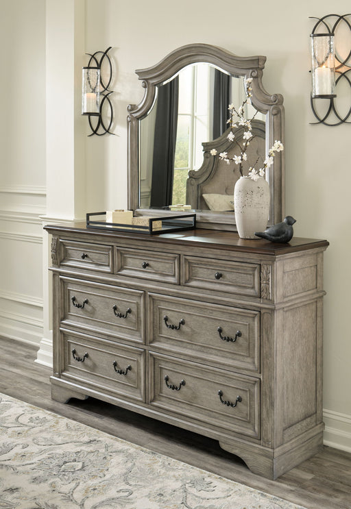 Lodenbay - Antique Gray - Dresser, Mirror - Premium Dresser & Mirror from Signature Design by Ashley® - Just $1198! Shop now at Furniture Wholesale Plus  We are the best furniture store in Nashville, Hendersonville, Goodlettsville, Madison, Antioch, Mount Juliet, Lebanon, Gallatin, Springfield, Murfreesboro, Franklin, Brentwood