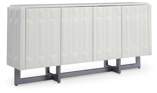 Ornawel - Accent Cabinet - Distressed White – Accent Cabinets by Signature Design by Ashley® at Furniture Wholesale Plus , Nashville furniture store