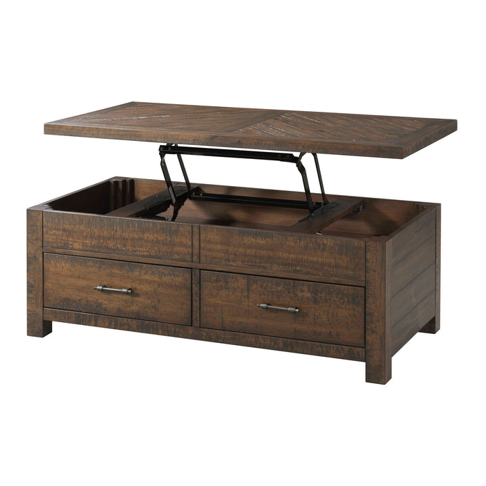 Jax - Lift Top Coffee Table - Dark Walnut – Coffee Tables by Elements International at Furniture Wholesale Plus , Nashville furniture store