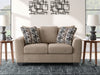 Triston-Peaks - Loveseat - Suede – Stationary Loveseats by Benchcraft® at Furniture Wholesale Plus , Nashville furniture store