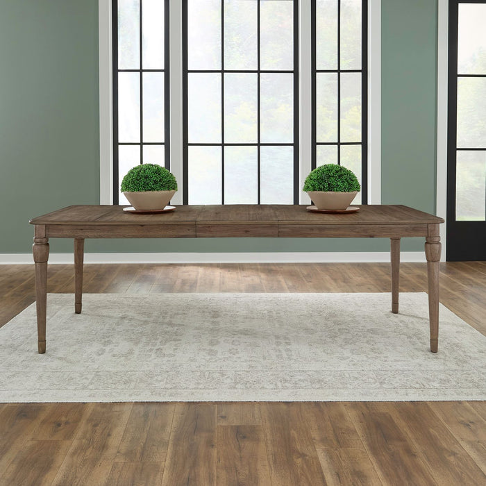 Hickory Grove - Rectangular Leg Table - Heirloom Brown – Dining Tables by Liberty Furniture at Furniture Wholesale Plus , Nashville furniture store