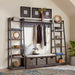 Mill Creek - 3 Piece Wall Unit Set - Peppercorn – Hall Trees by Liberty Furniture at Furniture Wholesale Plus , Nashville furniture store