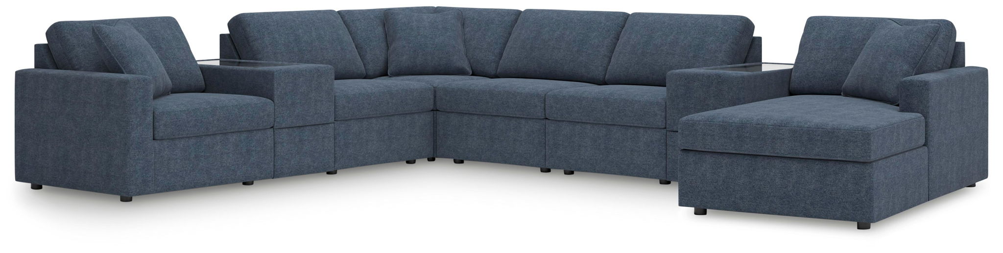 Modmax - Sectional - Ink – Stationary Sectionals by Signature Design by Ashley® at Furniture Wholesale Plus , Nashville furniture store