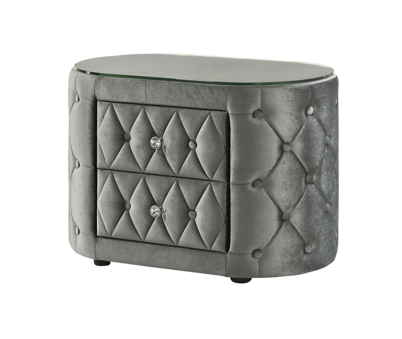 Voltare - Nightstand - Premium Accent Nightstands from Crown Mark - Just $259! Shop now at Furniture Wholesale Plus  We are the best furniture store in Nashville, Hendersonville, Goodlettsville, Madison, Antioch, Mount Juliet, Lebanon, Gallatin, Springfield, Murfreesboro, Franklin, Brentwood