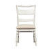 Whitney - Slat Back Side Chair - Antique Linen / Weathered Gray – Side Chairs by Liberty Furniture at Furniture Wholesale Plus , Nashville furniture store