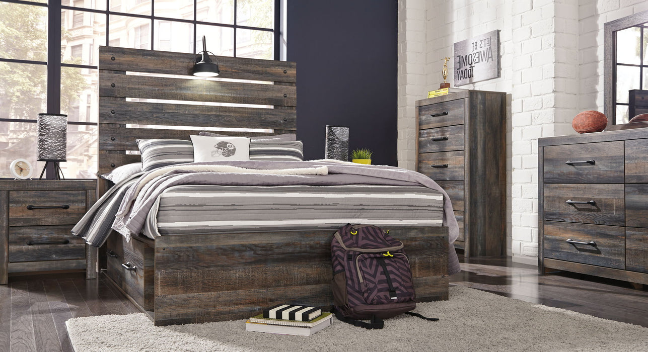 Drystan - Panel Bed – Storage Beds by Signature Design by Ashley® at Furniture Wholesale Plus , Nashville furniture store