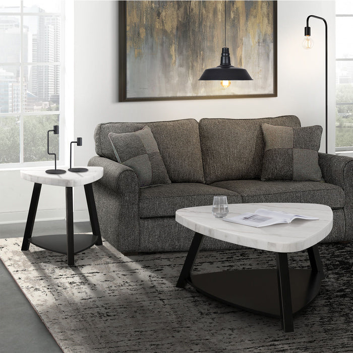 Trinity - Marble Top Table – Coffee Tables by Elements International at Furniture Wholesale Plus , Nashville furniture store