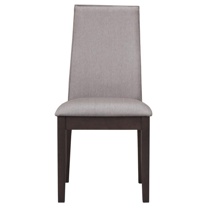 Spring Creek - Upholstered Dining Chair (Set of 2) – Chair Sets by CoasterEssence at Furniture Wholesale Plus , Nashville furniture store