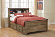 Trinell - Bookcase Bed With Storage – Storage Beds by Signature Design by Ashley® at Furniture Wholesale Plus , Nashville furniture store