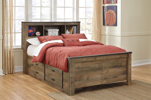 Trinell - Bookcase Bed With Storage – Storage Beds by Signature Design by Ashley® at Furniture Wholesale Plus , Nashville furniture store