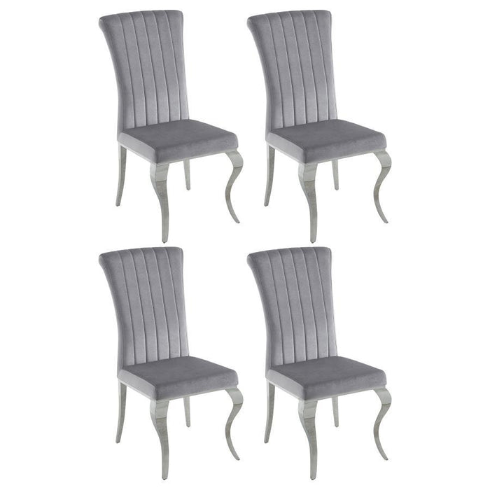 Betty - Upholstered Side Chairs (Set of 4) – Chair Sets by CoasterEssence at Furniture Wholesale Plus , Nashville furniture store