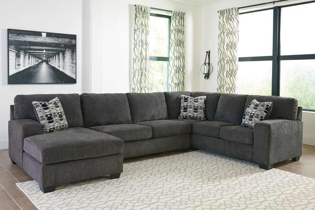 Ballinasloe - Sectional – Stationary Sectionals by Signature Design by Ashley® at Furniture Wholesale Plus , Nashville furniture store