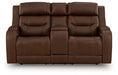 Knightington - Power Reclining Loveseat With Audio Seating – Reclining Loveseats by Signature Design by Ashley® at Furniture Wholesale Plus , Nashville furniture store