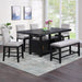 Yves - Counter Height Dining Room Set – 5 Piece Dining Room Sets by Steve Silver Furniture at Furniture Wholesale Plus , Nashville furniture store