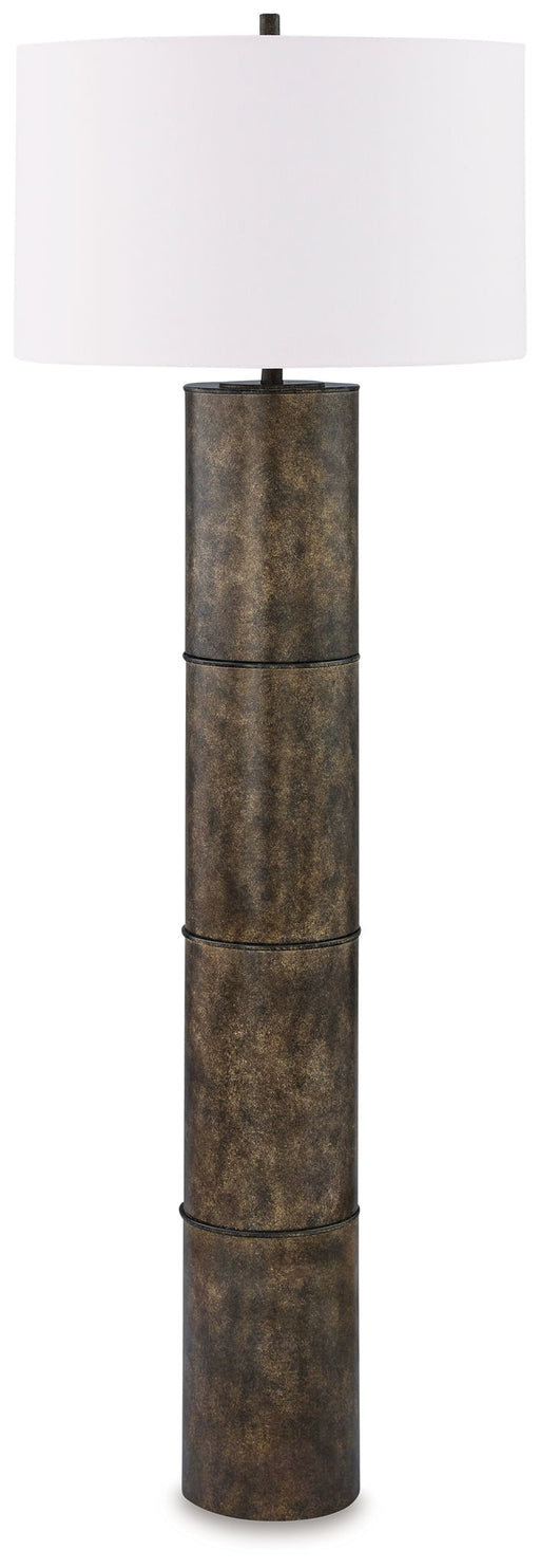 Jebson - Metal Floor Lamp - Dark Bronze Finish – Floor Lamps by Signature Design by Ashley® at Furniture Wholesale Plus , Nashville furniture store