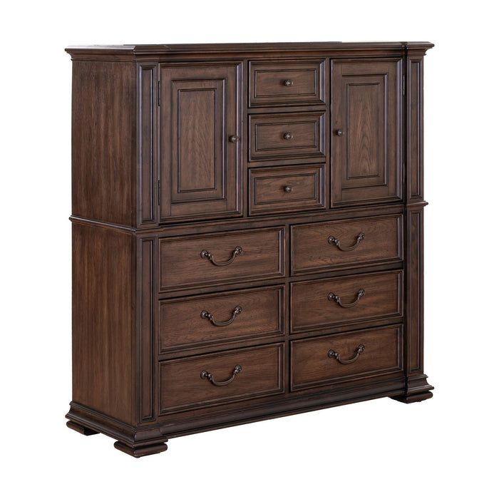 Providence Park - Dressing Chest - Chateau Brown – Accent Chests by Liberty Furniture at Furniture Wholesale Plus , Nashville furniture store