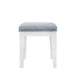 Reflections - Vanity Stool - Pearl White & Rhinestone – Vanity Stools by Liberty Furniture at Furniture Wholesale Plus , Nashville furniture store