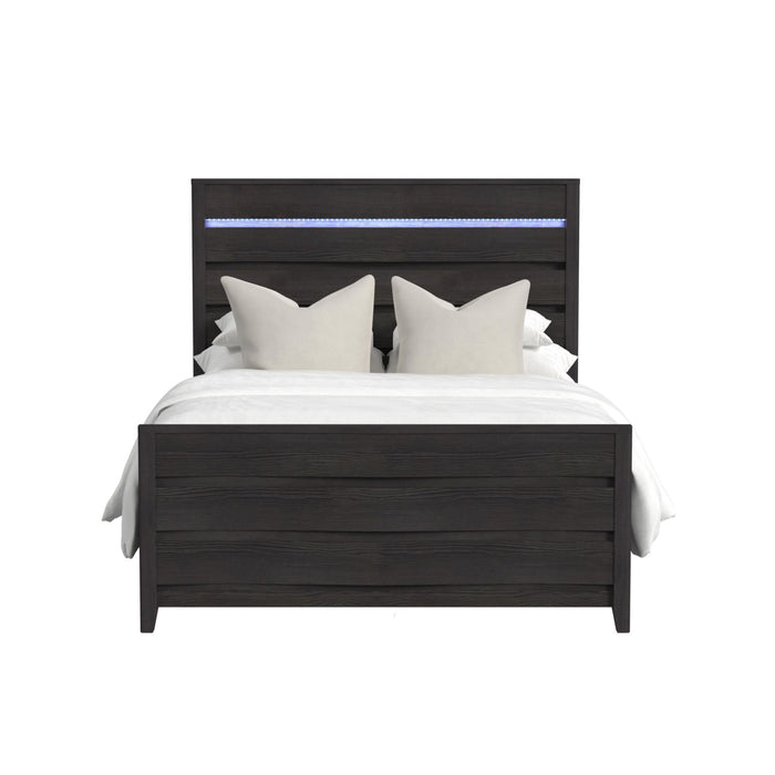 Tobias - Bed With LED – Panel Beds by Elements International at Furniture Wholesale Plus , Nashville furniture store