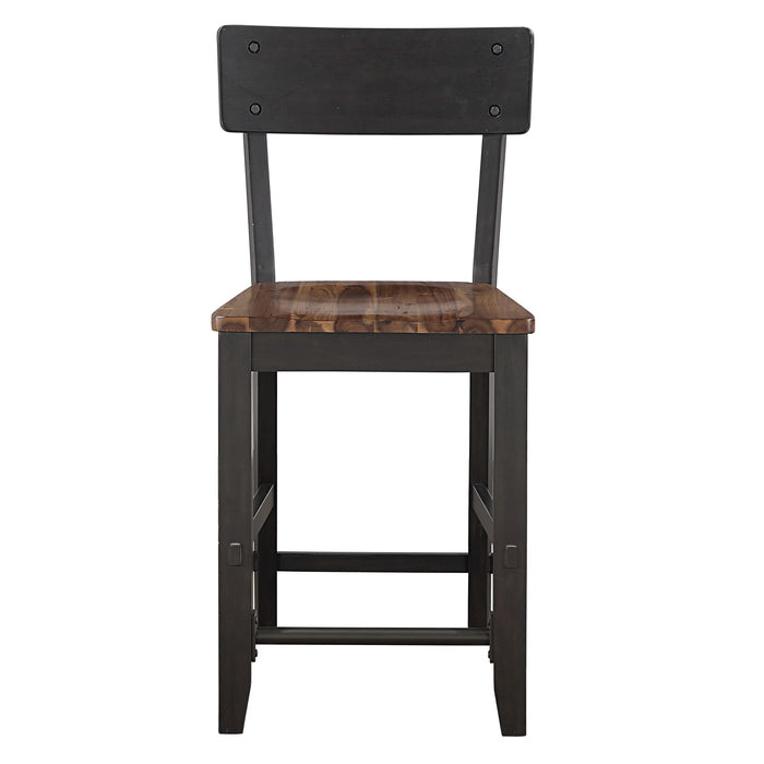 Bermuda - Counter Stool (Set of 2) - Black - Premium Stool Sets from Steve Silver Furniture - Just $309! Shop now at Furniture Wholesale Plus  We are the best furniture store in Nashville, Hendersonville, Goodlettsville, Madison, Antioch, Mount Juliet, Lebanon, Gallatin, Springfield, Murfreesboro, Franklin, Brentwood