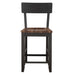 Bermuda - Counter Stool (Set of 2) - Black - Premium Stool Sets from Steve Silver Furniture - Just $309! Shop now at Furniture Wholesale Plus  We are the best furniture store in Nashville, Hendersonville, Goodlettsville, Madison, Antioch, Mount Juliet, Lebanon, Gallatin, Springfield, Murfreesboro, Franklin, Brentwood