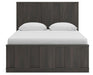Shaehartin - Queen Panel Platform Bed - Dark Brown – Platform Beds by Signature Design by Ashley® at Furniture Wholesale Plus , Nashville furniture store