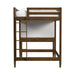 Malibu - Full Loft Bed - Walnut – Loft Beds by Elements International at Furniture Wholesale Plus , Nashville furniture store
