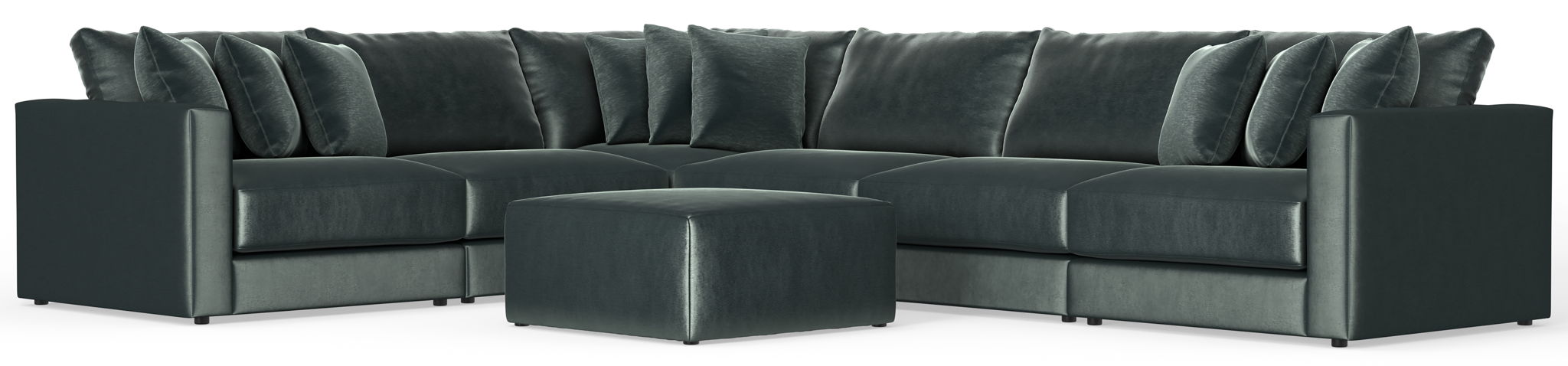 Remington - Modular Sofa And Cocktail Ottoman – 2 Piece Living Room Sets by Jackson at Furniture Wholesale Plus , Nashville furniture store