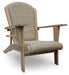 Marina Sun - Adirondack Chair - Beige – Arm Chairs by Signature Design by Ashley® at Furniture Wholesale Plus , Nashville furniture store