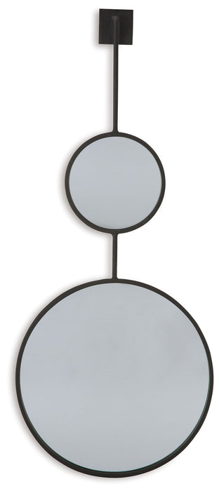 Brewer - Accent Mirror - Black – Accent Mirrors by Signature Design by Ashley® at Furniture Wholesale Plus , Nashville furniture store