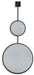 Brewer - Accent Mirror - Black – Accent Mirrors by Signature Design by Ashley® at Furniture Wholesale Plus , Nashville furniture store