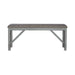 Newport - Counter Height Dining Bench - Smokey Gray / Carbon Gray – Counter Benches by Liberty Furniture at Furniture Wholesale Plus , Nashville furniture store