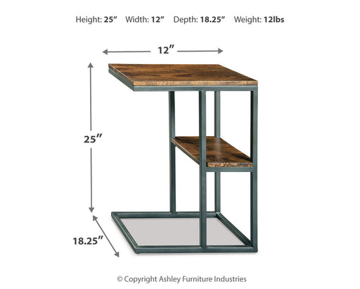 Forestmin - Accent Table - Natural / Black – Accent Tables by Signature Design by Ashley® at Furniture Wholesale Plus , Nashville furniture store
