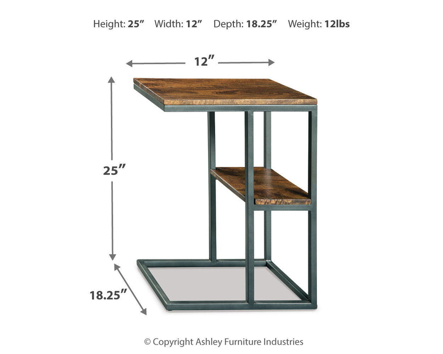 Forestmin - Accent Table - Natural / Black – Accent Tables by Signature Design by Ashley® at Furniture Wholesale Plus , Nashville furniture store